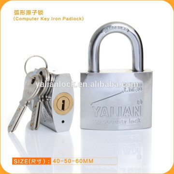 High Grade Top Safety Iron Padlock with Computer Key